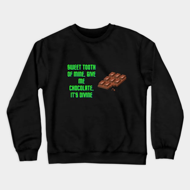 Sweet tooth Crewneck Sweatshirt by Delta Zero Seven